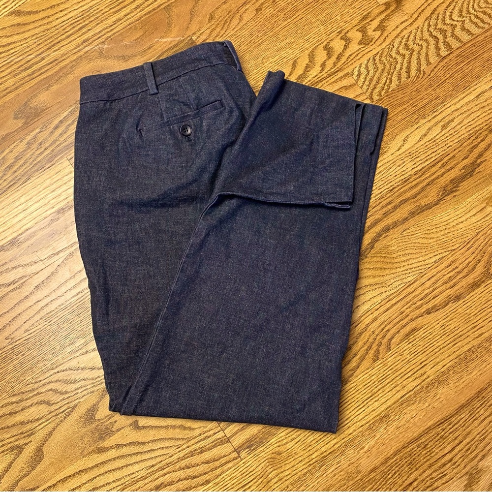Talbot’s Women’s Black Denim Pants. Size 10.